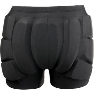 3D Hip Protective Pads Ski Pants-Thickened EVA Skateboard Crash Pad for SkatingProtective Padded Shorts for HIPS Tail Bone (Small, Black)