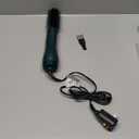 Aima Beauty Hair Dryer Brush, One Step Hair Dryer & Volumizing Hot Air Brush, 3 Heat/Speed Settings, Advanced Ionic Technology, Ceramic Coating, Nylon Pins & Tufted Bristles, Dark Green, 1000W, 125V