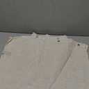 Awellife 36 Inch Stall Linen Shower Curtain Beige Boho Farmhouse Shower Curtains for Bathroom Fabric Cream Cloth Liner Small Stall 36" W x 72" L