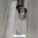 Hair Tool Organizer Wall Mount, Set of 2 Acrylic Hair Dryer Holder, Bathroom Vanity Organizers and Storage for Curling Iron, Hot Tools, Blow Dryer and Makeup Products