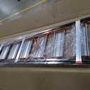 7 Step Folding Ladder, Portable Sturdy Steel Ladder, Heavy-Duty Step Stool with Anti-Slip Pedal and Handrails for Home & Kitchen Use