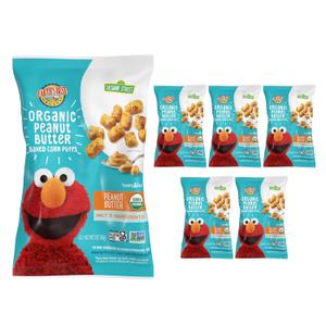 Earths Best Peanut Butter Puffs 2 oz (Pack of 6) (EXP 08/15/26)