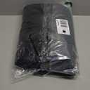 TOPDesign Puffer Tote Bag for Women, Lightweight Puffy Handbag with Compartments, Quilted Shoulder Bag for Work, Travel, Gym (Medium, Black)