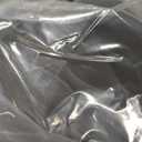 12 Inch Large Plant Pots for Indoor or Outdoor Plants, Wide Water Ripples Flower Pots with Drainage Holes & Saucer, Plastic Planters Set for Garden & Home Decor (Black)