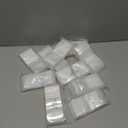 Fekayer (10) 100pcs Reusable 2mil Clear Resealable Mini Plastic Bags for Jewelry, Beads, Coins, Pills, Candies, Storage & Organization (2x3)