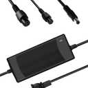 29.4V 2A Fast Battery Charger(3 Plugs) for Electric Scooter, Universal Battery Replacement Charger for 25.2V Li-Batteries