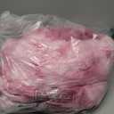 Cozy Bliss Faux Fur Throw Blanket for Couch, Fuzzy Soft Plush Thick Bubble Blanket for Sofa Bedroom Living Room, 50 * 60 Inches Tie Dye Pink