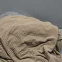 PrinceDeco Velvet Couch Cover Loveseat Covers for 2 Cushion Couch 3 Piece Sofa Covers for Dogs Washable Loveseat Covers Width Up to 72 Inch No Slip Stretch Sofa Slipcover(Medium, Taupe)