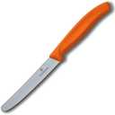 2 x Victorinox Swiss Classic 4-1/2-Inch Utility Knife with Round Tip, Orange Handle