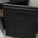 Carlisle FoodService Products Insulated Food Pan Carrier and Warmer, Front-Loading with Handles, Holds 5 Full or 10 Half 2.5" Pans (Sold Separately) with Rugged PE Shell and PU Insulation, Black