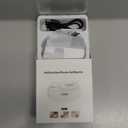 Electric Nail Clipper - 3-in-1 Trim/File/Polish with Nail Debris Catcher, 2 Speed Modes, LED Light, Type-C Rechargeable (for Fingernails),White