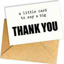 A Little Card to Say a Big Thank You Appreciation Greeting Card