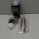 Gtmileo Godparents Proposal Gift, Padrinos Madrina Proposal Gift, Padrinos De Bautizo Propuesta Stainless Steel Insulated Tumbler Set, Christmas Birthday Gifts for Godmother Godfather In Spanish, 20Oz (1-Black)