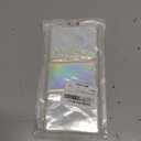 300 Pcs Photo Card Sleeves, 3.46 * 2.4 Holographic Card Sleeves, Soft Clear Sleeve, Slim Fit for Photocard Mini Photo Cards, Postcards, Recipe Cards