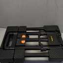 Folding Hand Truck 500lbs, Portable Heavy Duty Dolly Cart, 6 Wheels Collapsible Luggage Cart with 2 Elastic Ropes - Compact Trolley Cart for Easy Moving - Ideal Hand Cart for Travel and More (1.70, Black)