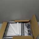 DOLALIKE Microwave Oven Rack, Expandable Microwave Stand Countertop Kitchen Utensils Tableware Storage, Carbon Steel Over Microwave Shelf Countertop with 3 Hooks (2 Tier (Without Spice Rack))