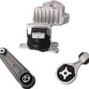 3 PCS Engine Motor and Transmission Bracket Kits Fit for Nissan Rogue 2014-2020, for Nissan X-Trail 2014-2019, for Renault Koleos 2017-2019, Auto Motor Engine & Trans Mount Set# A4367 A4376