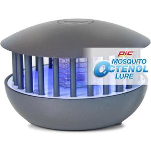 PIC PBZ 2-in-1 Portable Insect Zapper and Accent Light, Gray, one Size