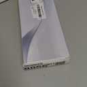 Stainless Steel Stove Gap Covers (2 Pack), Upgraded Version, Stove Gap Filler, Range Trim Kit for Kitchen Counter, Heat Resistant, Adjustable Length 13.8 to 27.5, Width1.3 (Round Edge - Black)