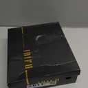 IDIFU Women's Stiletto High Heel Sandals Platform Open Toe Ankle Strap Dress Shoes for Women Bride Ladies in Wedding Bridal Party Homecoming (6.5, Black Nubuck)