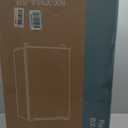 DUMOS 3.2 Cu.Ft Mini Fridge with Freezer, Single Door Refrigerator with Adjustable Thermostat, Compact Small Fridge for Bedroom, Office, Dorm, Silver Single Door, 17.6"*18"*31"
