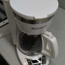 BLACK+DECKER CM1160W-1 CM1160W 12-Cup Programmable Coffeemaker, White/Stainless Steel