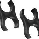 Pontoon Boat Ladder Storage Clips Stowing Clips Boat Ladder Replacement Parts Replacement for B00351PL-WS-CP Fit for B00351PL-WS Pontoon Boat Ladder for 1-1/2 Tube 2 Pack, black