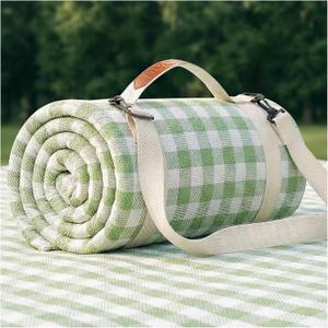 Waterproof Picnic Blanket Beach Outdoor Camping Mat Extra Large Foldable Cute Big Travel Essential Accessories Gift Park Patio Lawn Garden Grass Ground Play Music Festival Concert Must Have