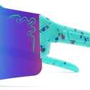 2 x 1/2/3 pcs Youth Baseball Glasses Boys Girls UV400 Kids Teen Softball Sunglasses Child Young Men Women Bike Football Eyewear - NY7