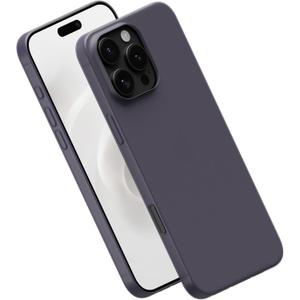 PEEL Super Thin Case for iPhone 16 Pro Max (Deep Purple) - Sleek Minimalist Design, Branding Free, Ultra Slim - Protects & Showcases Your Device