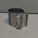 3 inch Exhaust Clamps, ID 3" Exhaust Lap Joint Butt Clamps, T304 Stainless Steel Band Clamp w/High Grade Bolts (2 Pieces)