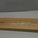 AmazerBath 20-84 Inches Arched Curved Shower Curtain Rod, Heavy Duty Shower Rod Rust Proof Bathroom Curtain Rod, Adjustable Telescoping Design Easy Segmented Installation, Need to Drill, Black