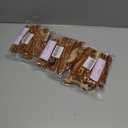 3 x Khaki Velvet Ribbon Christmas Bow 5 x 7 Inches Premade Bows for Christmas Tree Hanging Decorations Gift Wrapping Wreaths Crafts Outdoor Indoor Home Decor Wedding, Pack of 24