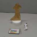 Baseball Gifts for Girls, Baseball Night Light, 3D Illusion Lamp with 16 Colors Changing, Timer, 4 Flash Modes and Dimmable, Accessories Stuff for Room Decoration, Kids Girls Holiday Xmas Gifts