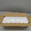 SPACEKEEPER Slim Rolling Storage Cart, 3 Tier Bathroom Storage Organizer Laundry Room Utility Cart Mobile Shelving Unit, Multi-Purpose for Kitchen Office Bathroom Laundry Narrow Places, White