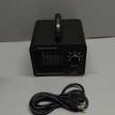 Ozone Generator 65,000mg/h,Commercial/Home Ozone Odor Eliminator, Portable High-capacity O3 Ion Deodorizer, Suitable for 4500 Square Feet of Cars, Pets, Kitchens, Smoke-filled Spaces(Black)