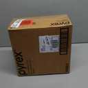 Pyrex Colors Tinted (3-Pack, Full Set) Sculpted Tinted Glass Mixing Bowls With Lids, Nesting Space Saving Set of Bowls For Prepping and Baking, 1.3QT, 2.3QT & 4.5Q (Yellow, Green, Blue)