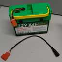 12V 8Ah Li-ion Rechargeable Battery for TOBBl Tractor Child Kids Ride On Car Compatible with Tractor w/Trailer