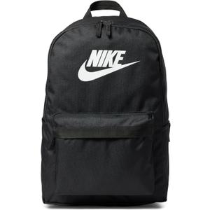 Nike unisex-adult Heritage Backpack (25l) (Medium, Black/Black/White)