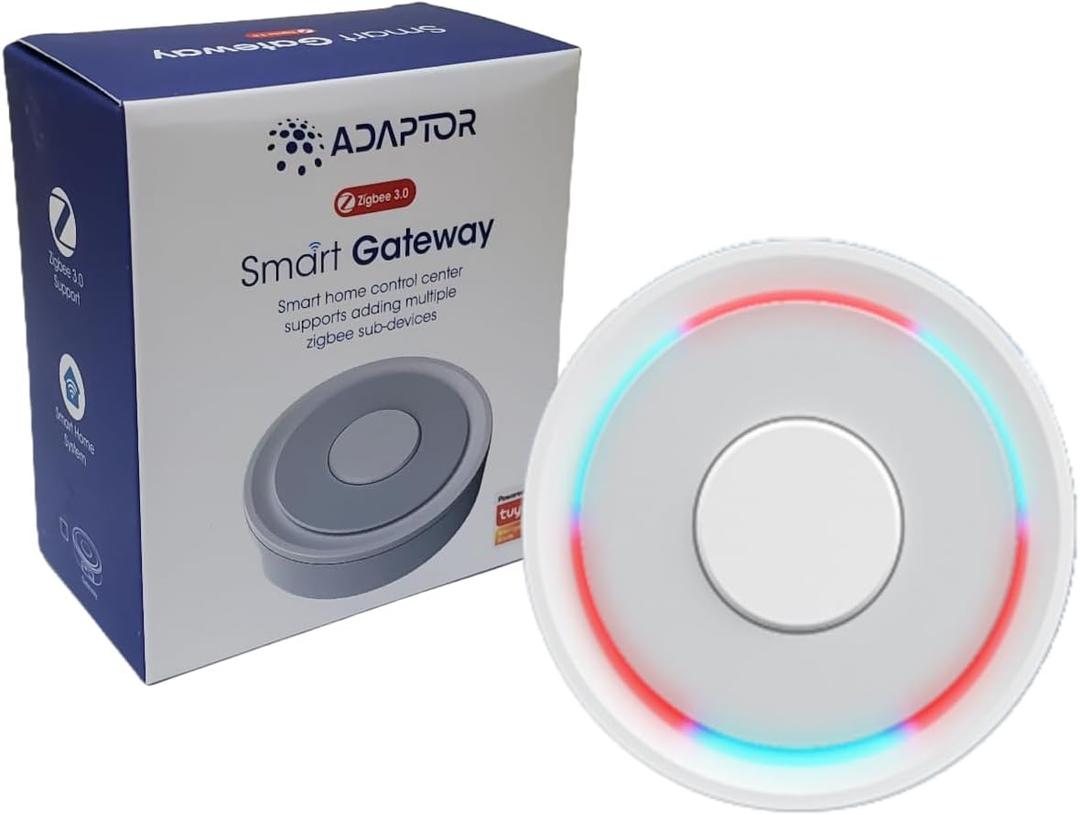 Wired Tuya Zigbee 3.0 Hub - All-in-One Home Remote Controller for Tuya Smart Devices, Homebridge, Zigbee Gateway, Compatible with Apple HomeKit and Alexa/Google Assistant