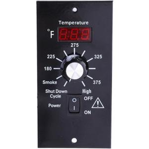 Digital Thermostat Controller, LED Display Temperature Control Panel Barbecue Grill Replacement Part, Replacement Thermostat Kit Parts Digital Pro Controller for All Traeger (AH-038-F)