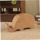 Veemoon Wooden Elephant Shape Phone Stand Holder Ergonomic Design for Comfortable Viewing