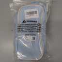 3 x Aesthetic Pencil Case Pouch with Zipper  Large Capacity Organizer Bag for School Supplies, Pens, Pencils, Markers  Cute Small Storage Box for Kids, Girls, Teens & College, Blue