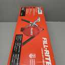 Fill-Rite FR152 Piston Hand Pump with Hose & Nozzle Spout, Red