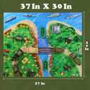 Army Men Military Toys for Boys Age 3-12, 124 Pcs Plastic Army Men Playset - Army Men Action Figures with Toy Soldiers, Boats, Tanks, Helicopters and Battleships - Birthday Gift for Kids