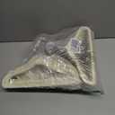 GoodtoU Kids Velvet Hangers, 50 Pack, 11.8 in Non-Slip Baby & Toddler Clothes Hangers, Baby Felt Hangers with Notches & 360 Swivel Hooks for Space-Saving, Beige