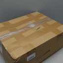 Wettarn 50 Pcs 3.15 Inch Christmas Plastic Fillable Ornaments, Transparent DIY Craft Rainbow Ball with Lid and Rope, Xmas Hanging Ornament for Party Wedding Home Decor (Clear)