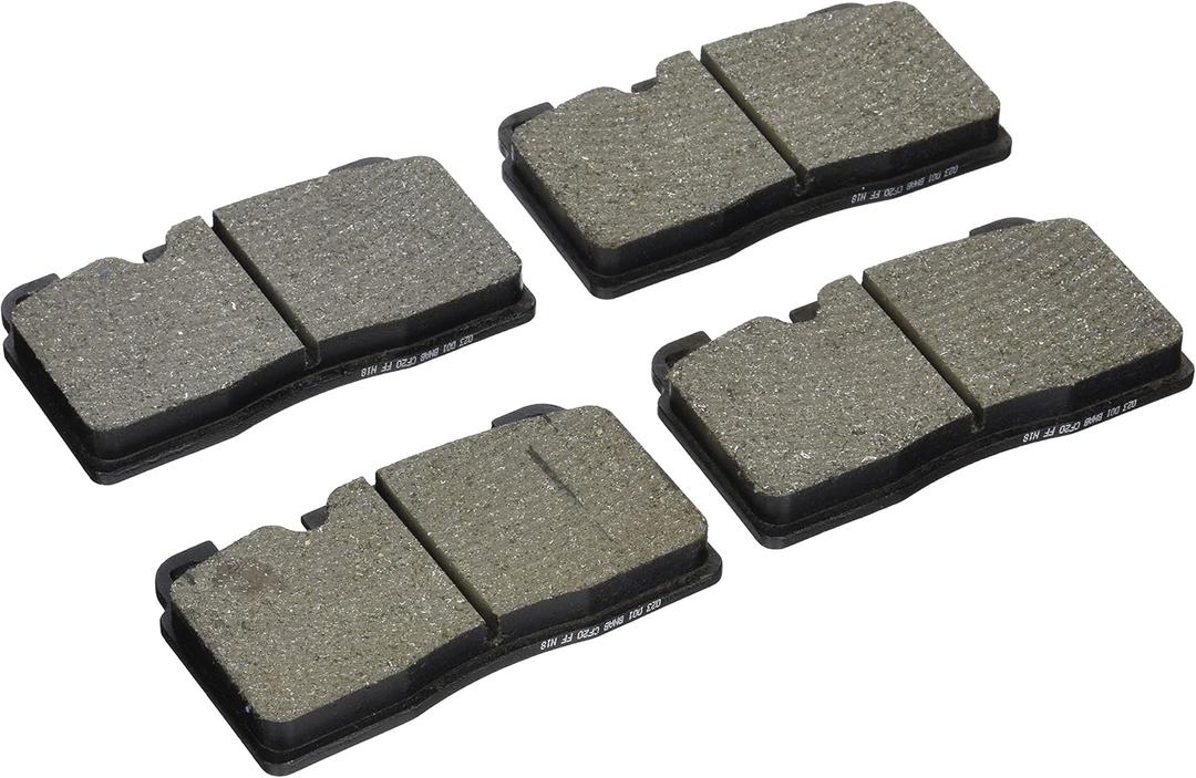 BOSCH BE1663 Blue Ceramic Disc Brake Pad Set - Compatible With Select Audi Q5; FRONT