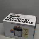 Chefman Smart Touch 2 Slice Digital Toaster, 6 Shade Settings, Touchscreen Controls, Extra-Wide Slots for Thick Breads & Bagels, +10 Seconds, Defrost, Removable Crumb Tray – Stainless Steel