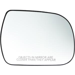 Mirror Glass Compatible with Sienna 2011 2012 2013 2014 Right Side Heated Convex Glass with Backing Plate
